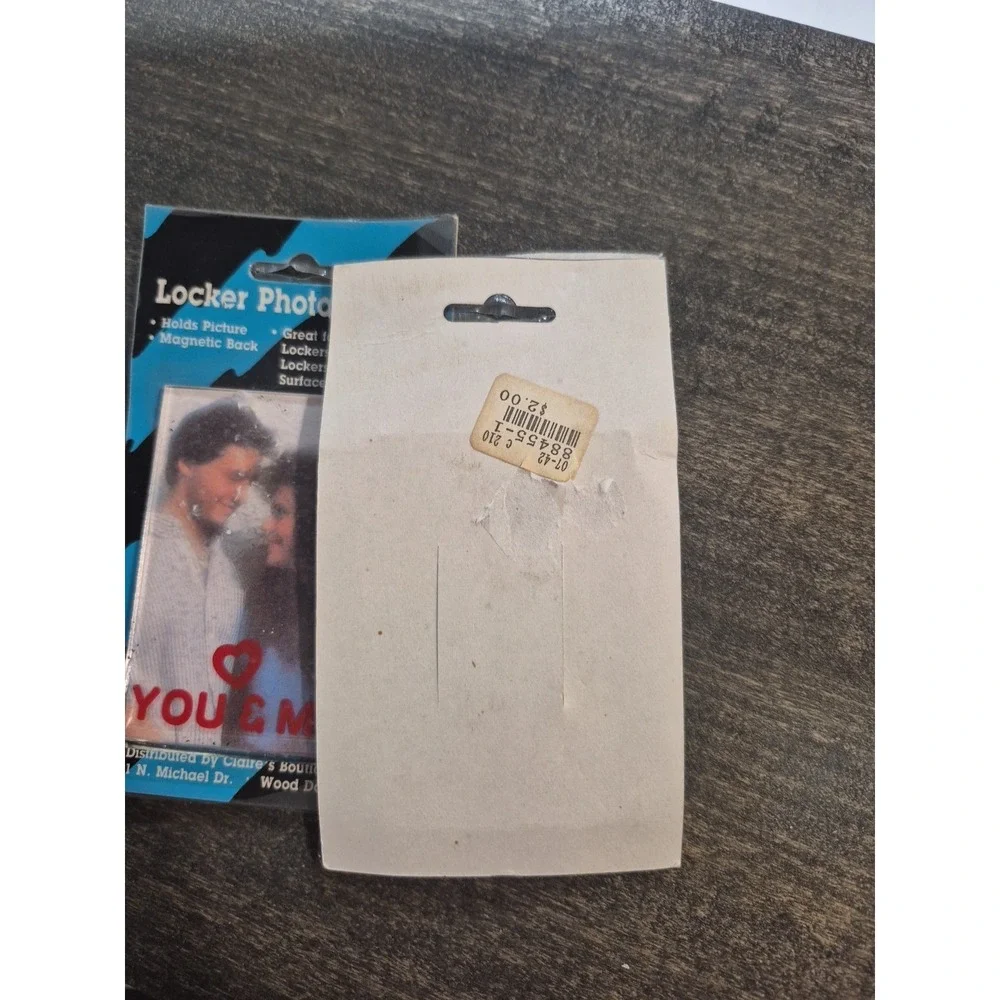 2 Vintage‎ Claires Boutiques Locker Photo Magnets You & Me